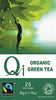 Organic Fairtrade Green Tea 25 Tea bags / 50g, Qi