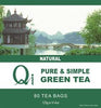 Green Tea Pure and Simple 80 Tea bags / 125g, Qi