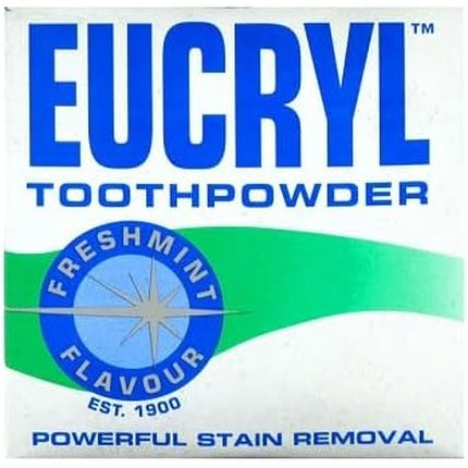 Eucryl Toothpowder Freshmint Flag 50G