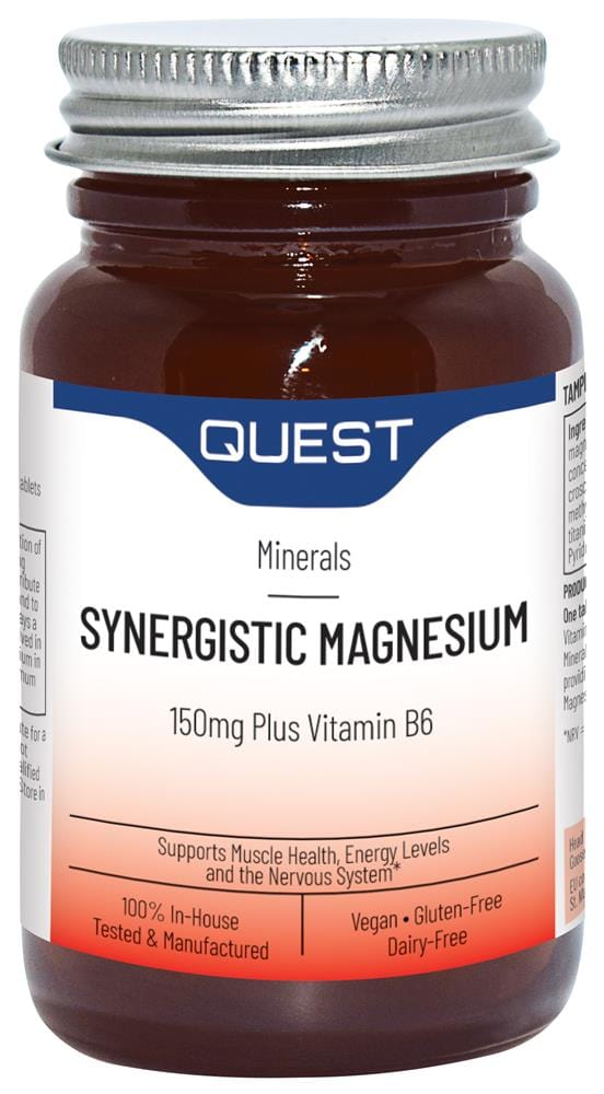 Quest Synergistic Magnesium 150mg 60 Tablets