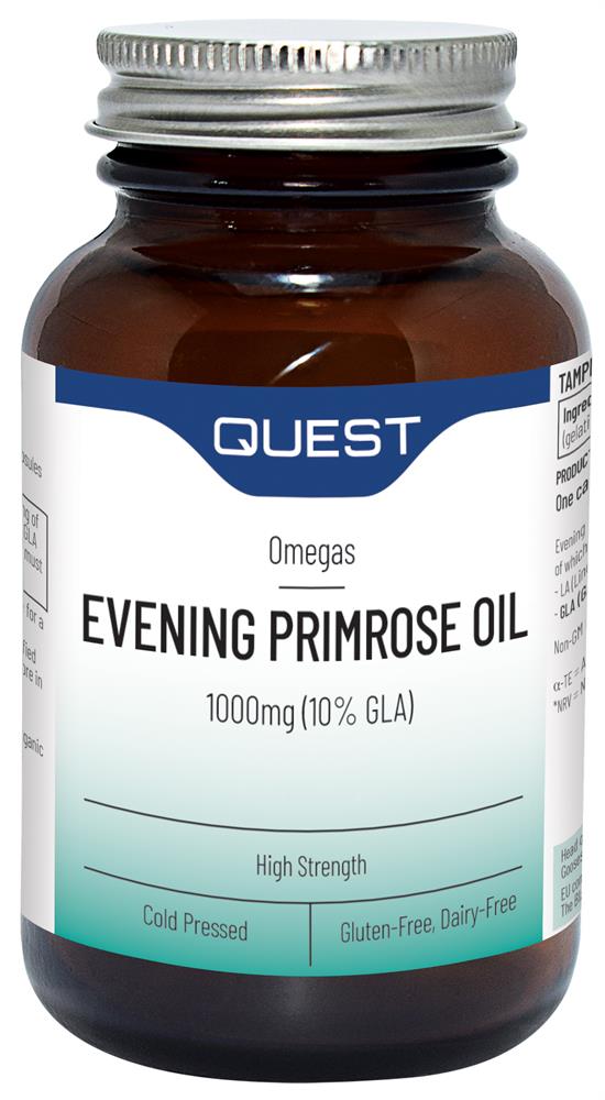 Quête d'huile de primrose en quête 1000 mg