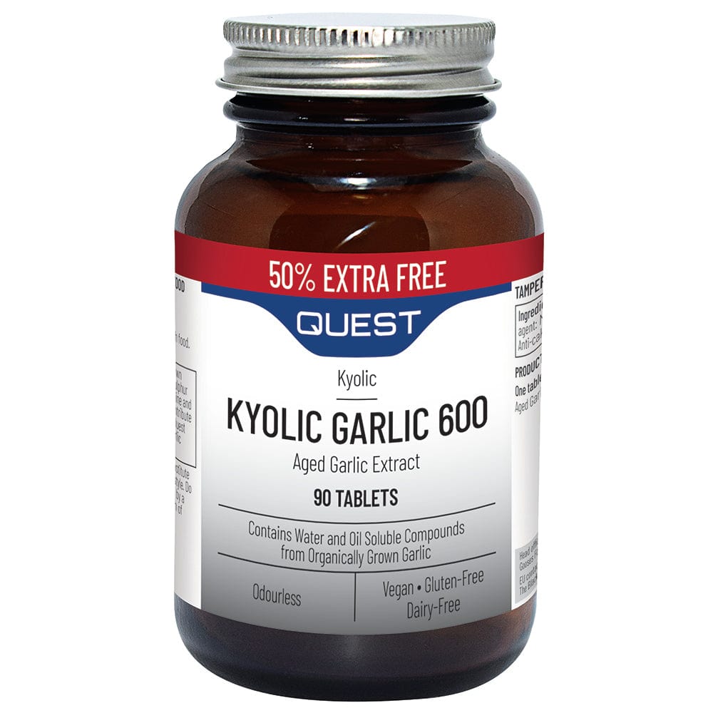 Quest Kyolic Garlic 600mg E/F (50% extra gratis)