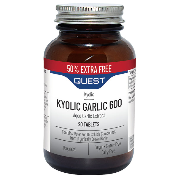 Quête kyolique ail 600 mg e / f (50% supplémentaire gratuitement)