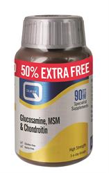 Glucosamine MSM & Chondroitin Extra Fill 60 + 30 Tablets, Quest