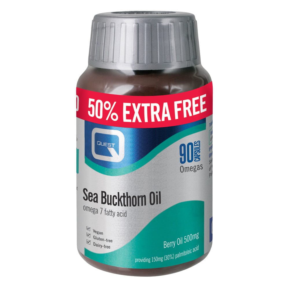 Quest Sea Buckthorn Oil (Omega 7) Llena adicional