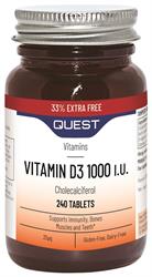 VITAMIN D 1000iu   (33% EXTRA FREE), Quest