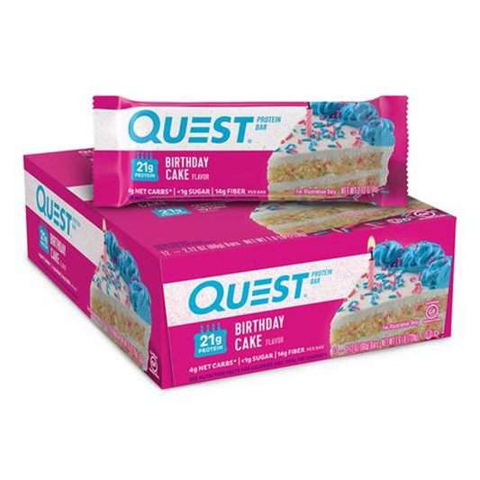 Quest Nutrition Bar 12x60g Birthday Cake