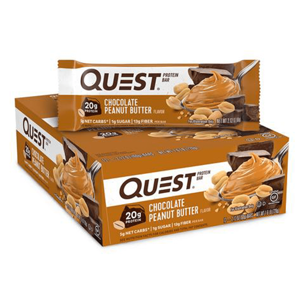 Quest Nutrition Bar 12x60g Chocolate Peanut Butter