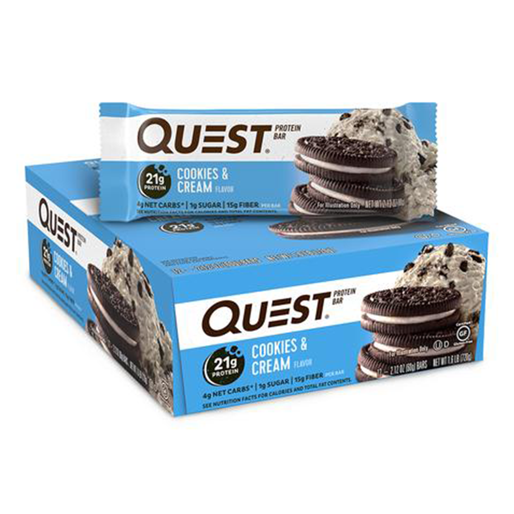 Quest Nutrition Bar 12x60g Cookies & Cream