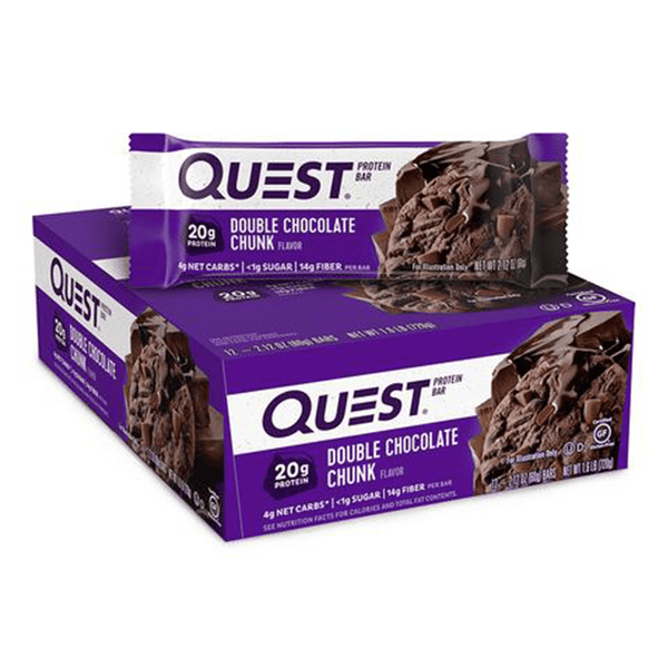 Quest Nutrition Bar 12x60g Double Chocolate Chunk