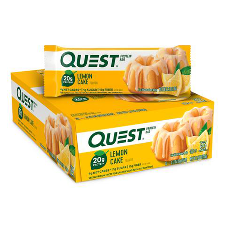 Quest Nutrition Bar 12x60g Lemon Cake