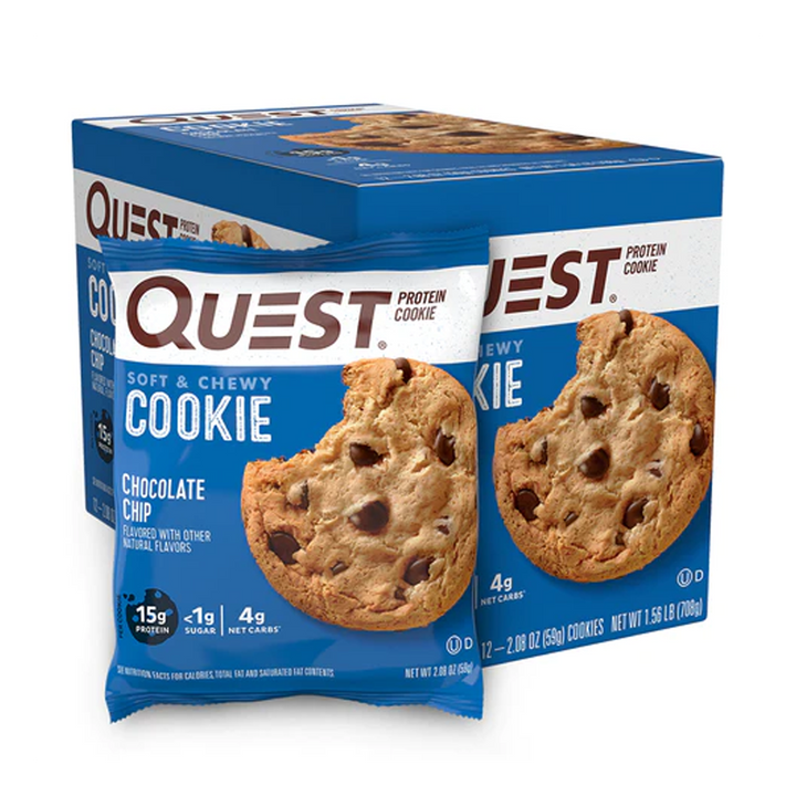 Quest Nutrition Cookie 12x59g Chocolate Chip