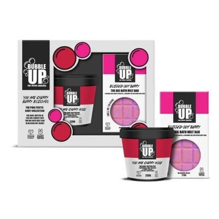 Cherry Berry Bath & Body Set Bubble Up Body Butter - Welzo