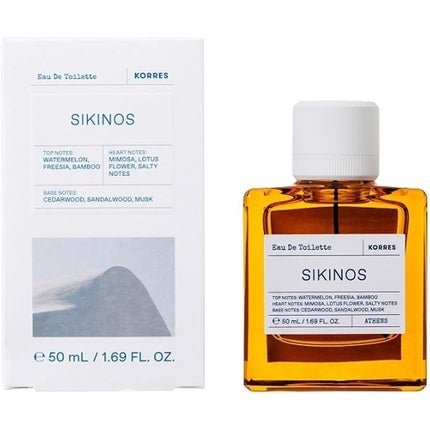 Korres Sikinos Eau De Toilette 50ml - Vegan