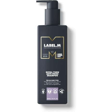 LABEL.M Royal Yuzu Anti-Frizz Shampoo 300ml