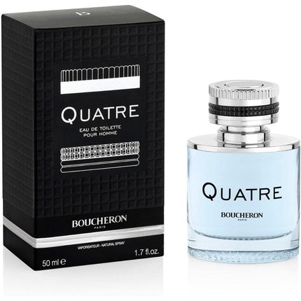 Boucheron Quatre Eau de Toilette Spray for Men 50ml