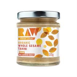 Organic Raw Whole Tahini 170g, Raw Health