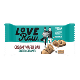 LoveRaw Vegan Cream Filled Wafer Bar 12x45g White Choc
