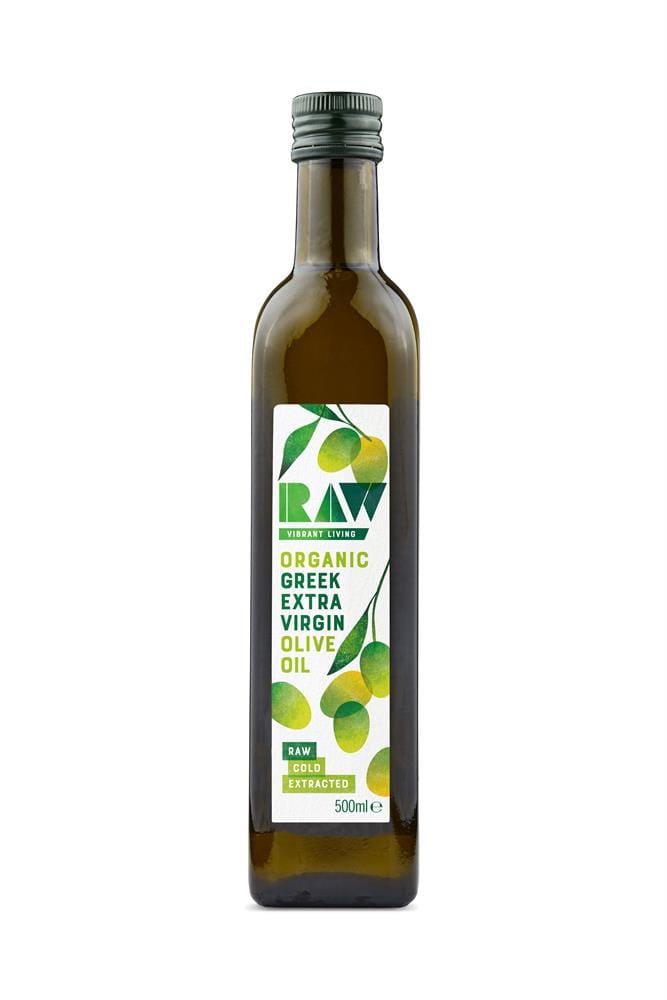 Raw Health Raw Vibrant Living Greek Extra Virgin Olive Oil 500ml