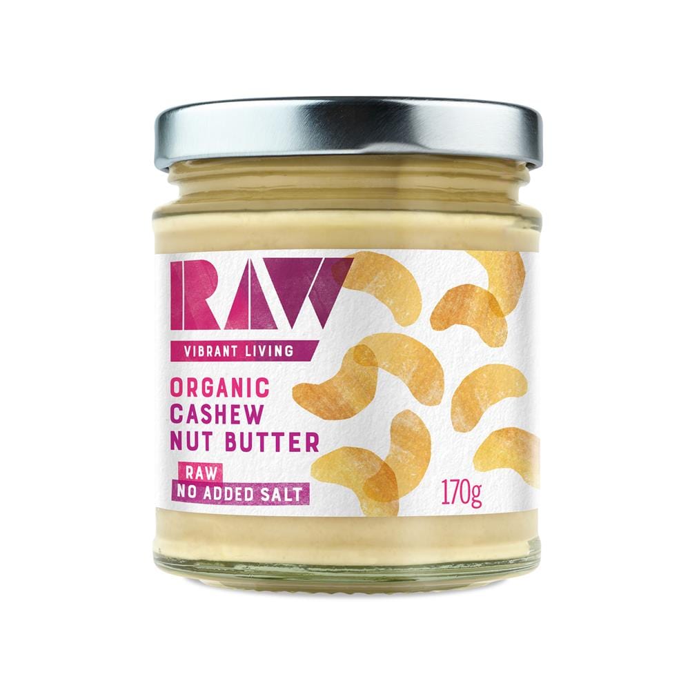 Raw Health Organic Raw Whole Cashew Butter 170g