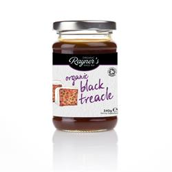 Organic Black Treacle Molasses 340g, Rayners Essentials