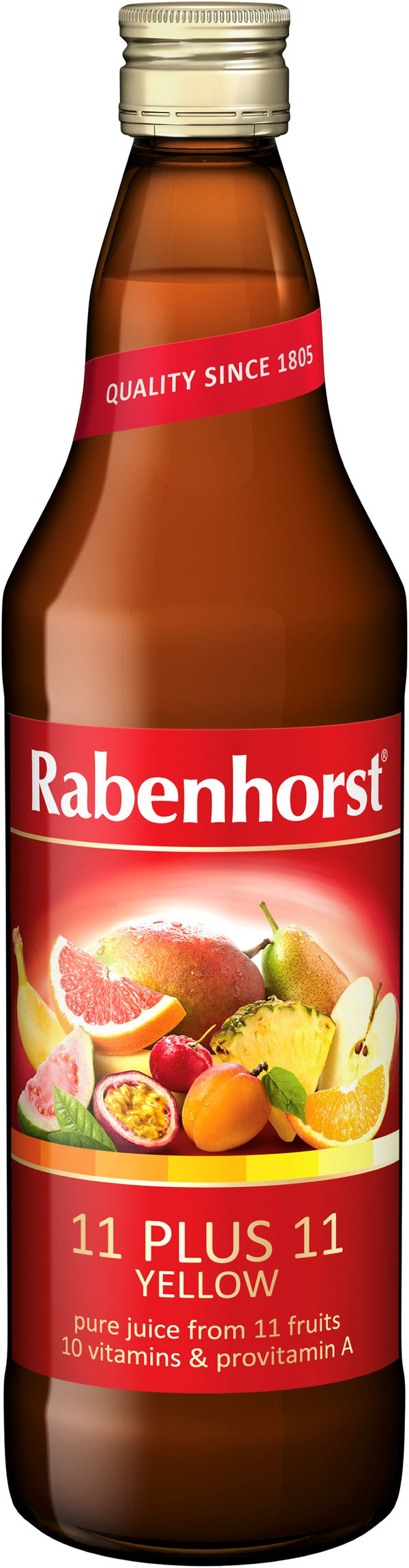 Rabenhorst 11 + 11 jus de fruits multivitamines 750 ml