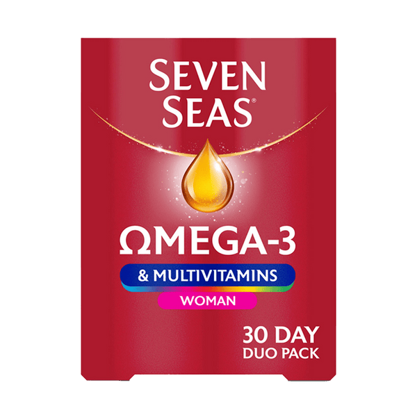 Seven Seas Omega 3 & Multivitamins Woman Pack of 30 Duo - welzo