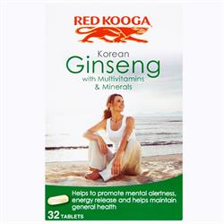 Ginseng & Multivitamins 32 tablets, Red Kooga