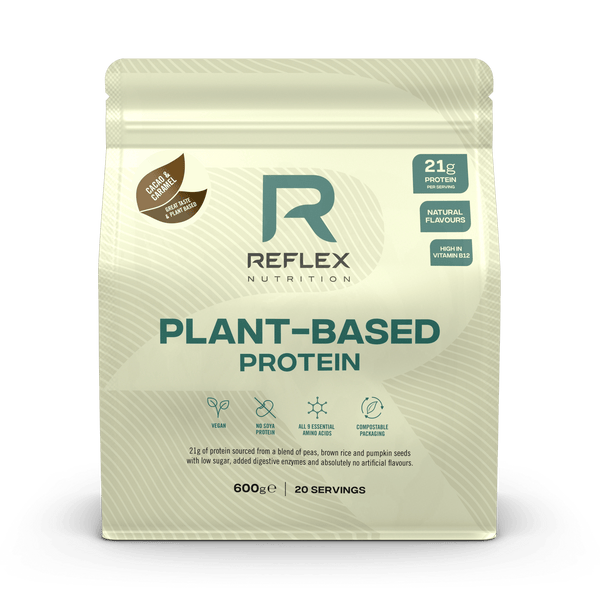 Reflex Nutrition Plant Based Protein 600g Cacao & Caramel