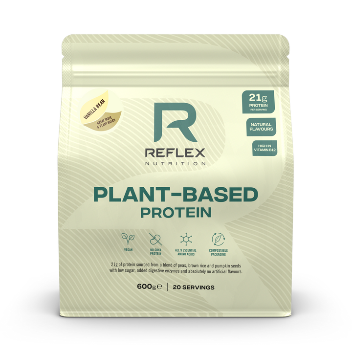 Reflex Nutrition Plant Based Protein 600g Vanilla Bean