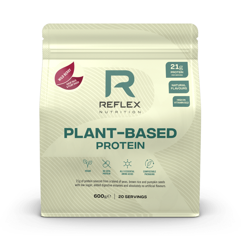 Reflex Nutrition Plant Based Protein 600g Wild Berry