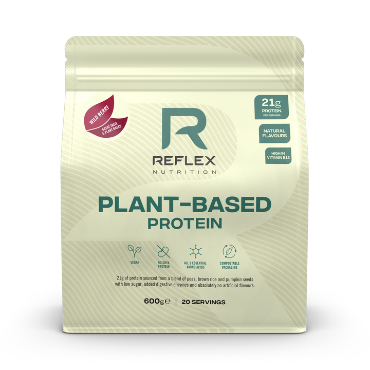 Reflex Nutrition Plant Based Protein 600g Wild Berry