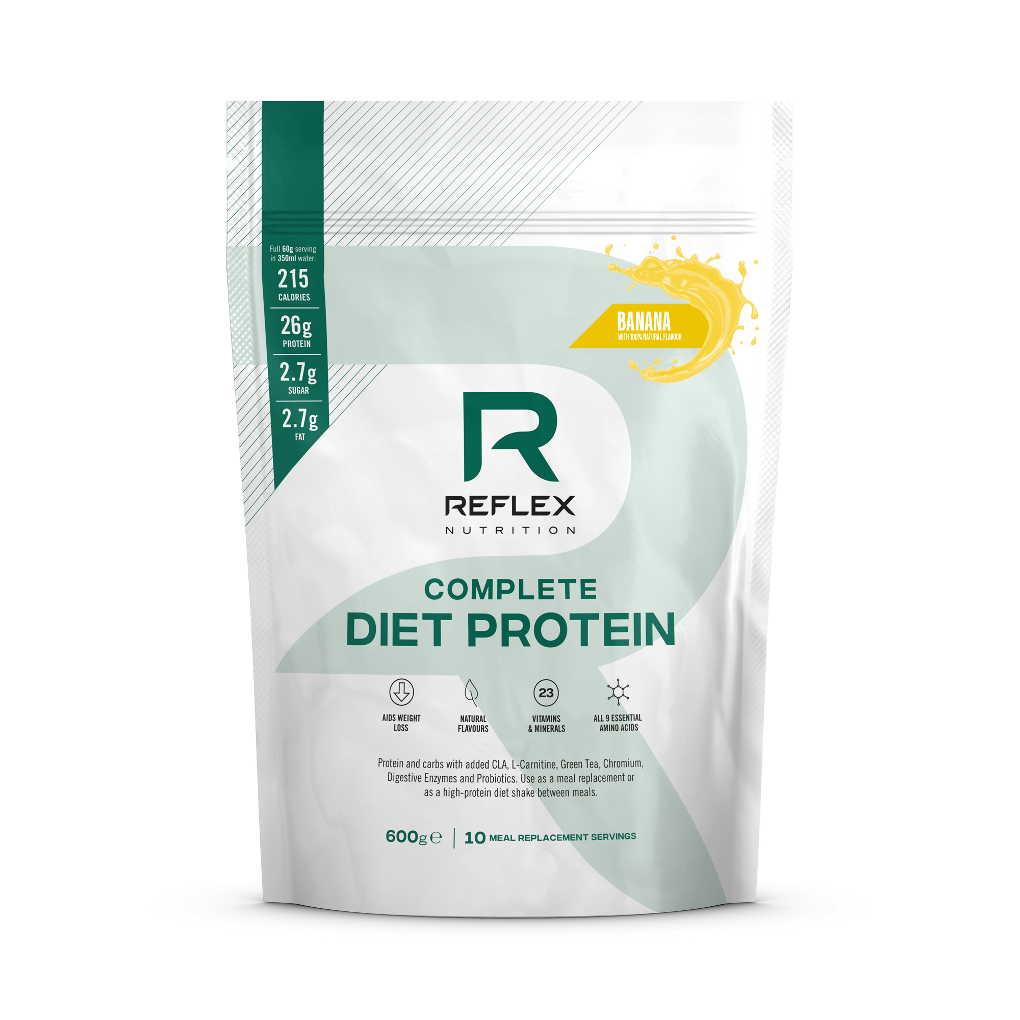 Reflex Nutrition Complete Diet Protein 600g Banana