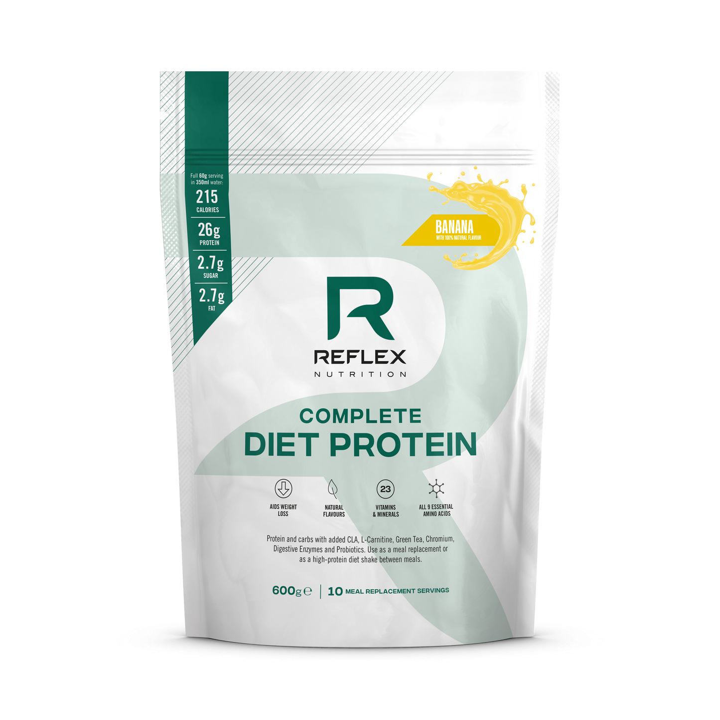 Reflex Nutrition Complete Diet Protein 600g Banana