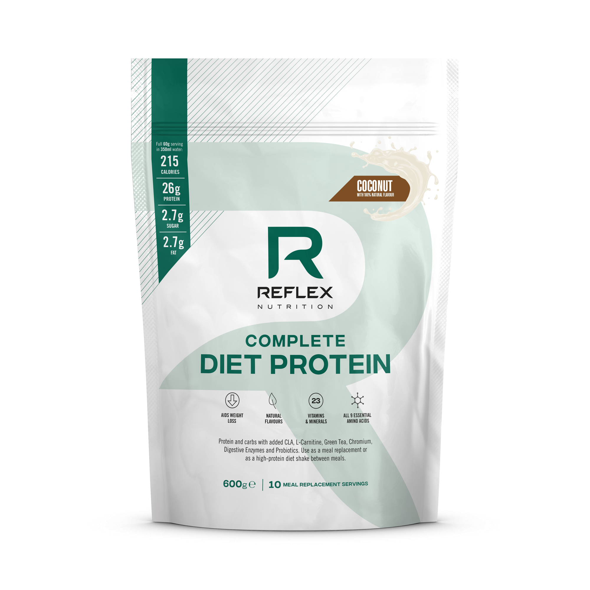 Reflex Nutrition Complete Diet Protein 600g Coconut