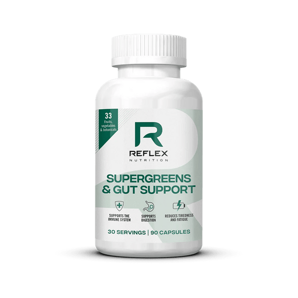 Reflex Nutrition Supergreens & Gut Support 90 Veg Caps