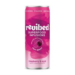 Superfood infused Raspberry & Acai, Revibed Drinks