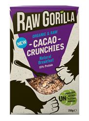 Raw Gorilla Cacao Crunchies 250g, Raw Gorilla