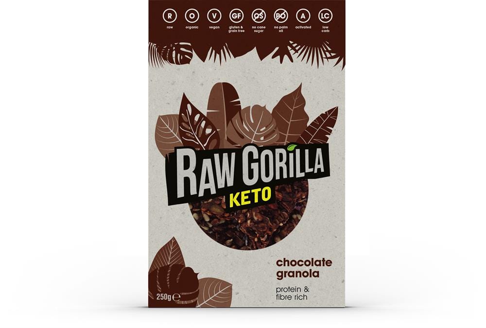 Raw Gorilla Keto Chocolate Granola 250g