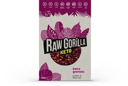 Raw Gorilla Keto Berry Granola 250g, Raw Gorilla