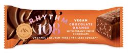 Chocolate Orange with Swiss Dark Chocolate Bar 33g, Rhythm 108