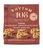 Swiss Vegan Hazelnut Chocolate Chip Share Bag 135g, Rhythm 108