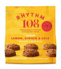 Lemon Chia Tea Biscuit Bag 135g, Rhythm 108