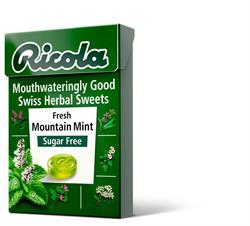 Mountain Mint Sugar Free Box With Stevia 45g, Ricola