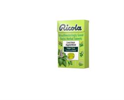 Ricola Swiss Herbal Sweets - Luscious Apple Mint - Sugar Free 45g, Ricola