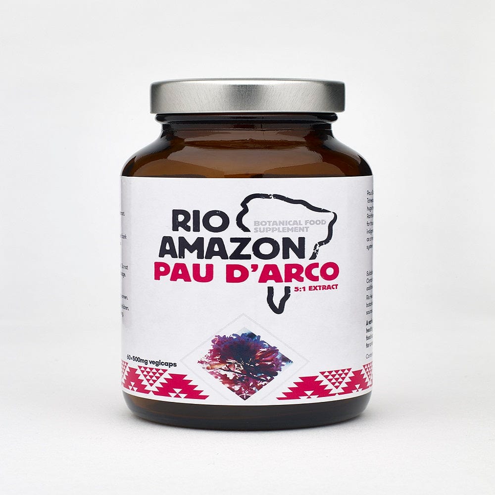 Rio Amazon Pau d'Arco (Lapacho) 60 x 500mg (5:1 extract) Vegicaps