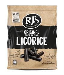 Natural Soft Eating Licorice 300g, RJ Licorice