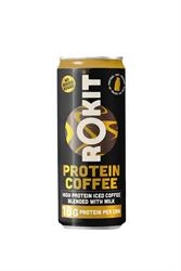 Protein Cold Coffee & Milk Latte RTD - 250ml Can, Rokit Pods