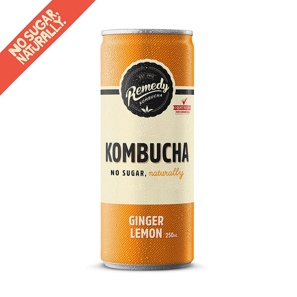 Náprava Kombucha Kombucha Ginger Lemon 250 ml