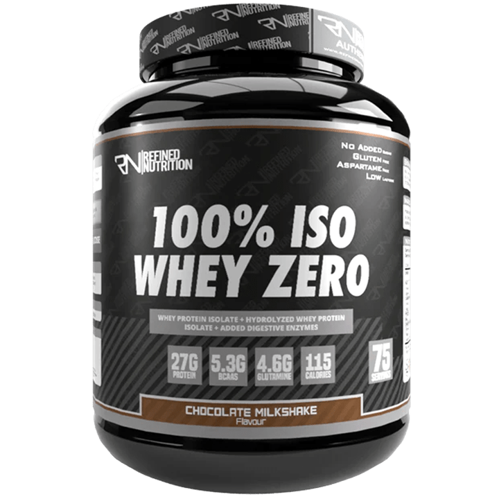 Refined Nutrition 100% Iso Whey Zero 2.27kg Chocolate Milkshake